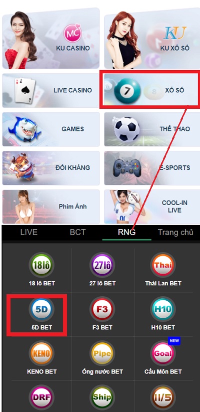 5dbet điện thoại