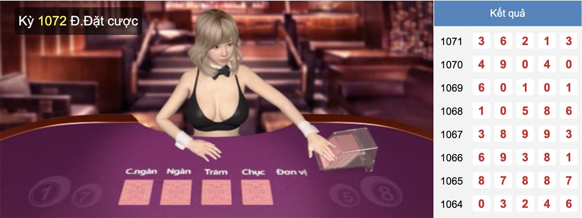 hình ảnh bàn chơi trên kubet