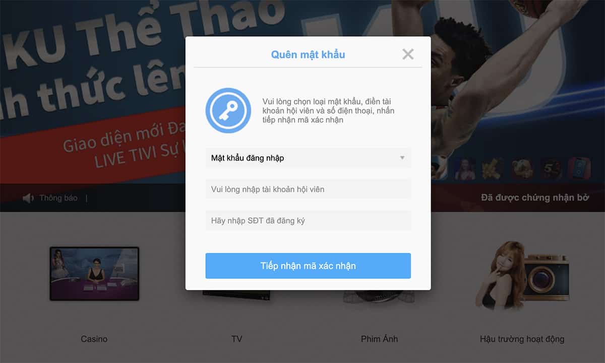 quên tài khoản kubet, tài khoản kubet, quên tên kubet