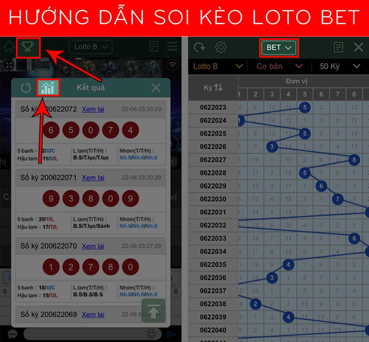 soi kèo loto bet trên điện thoại, soi kèo loto bet