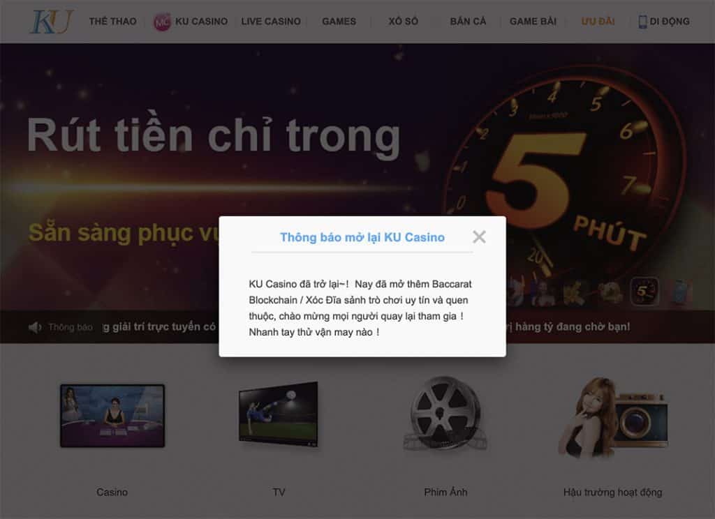 thông báo kucasino, kucasino, kubet, mở lại kucasino