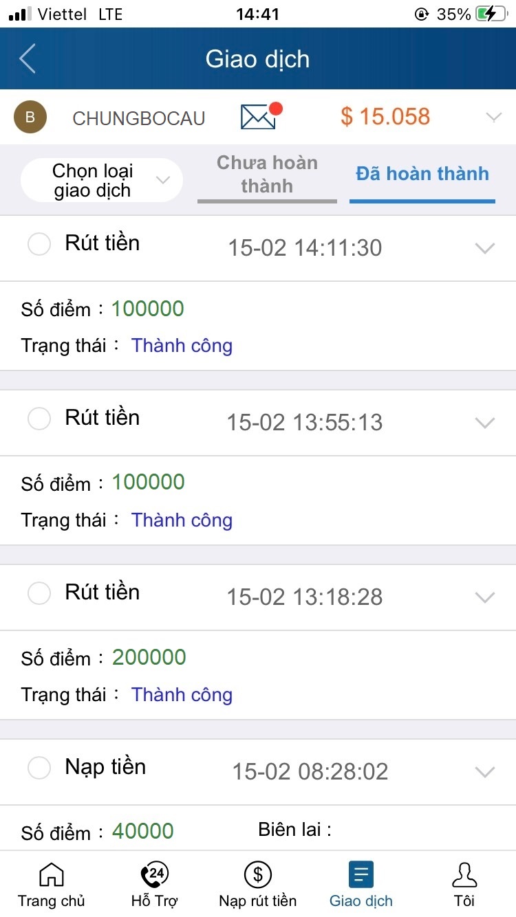 400 triệu một ngày