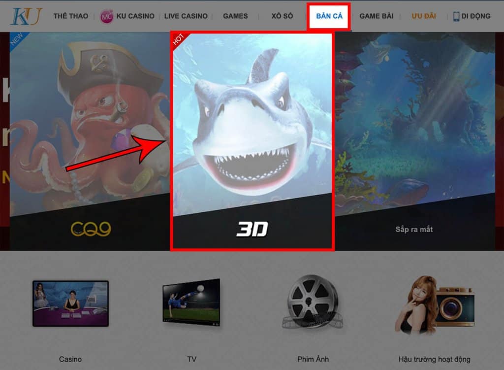 bắn cá đổi thưởng 