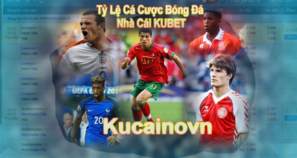 Tỷ lệ cá cược bóng đá nhà cái kubet