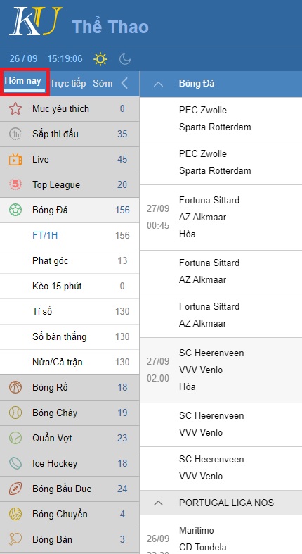 xem kèo nhà cái kubet hôm nay