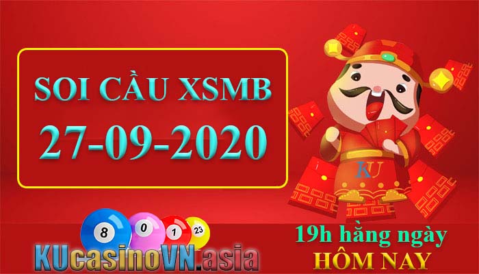 soi cầu xsmb 27/9/2020 chủ nhât
