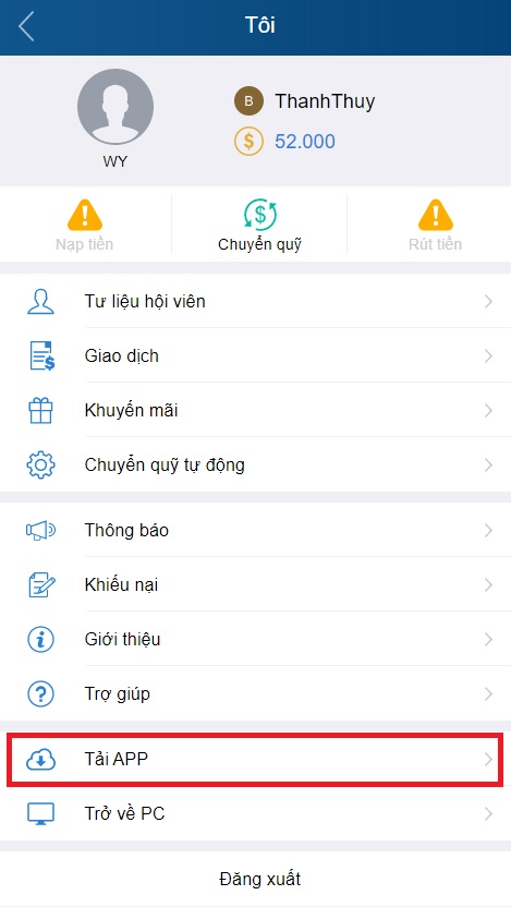 Tải app kubet