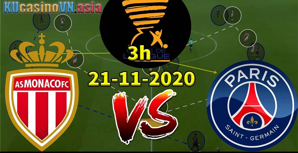 Soi kèo dự đoán Monaco vs PSG 21/11/2020