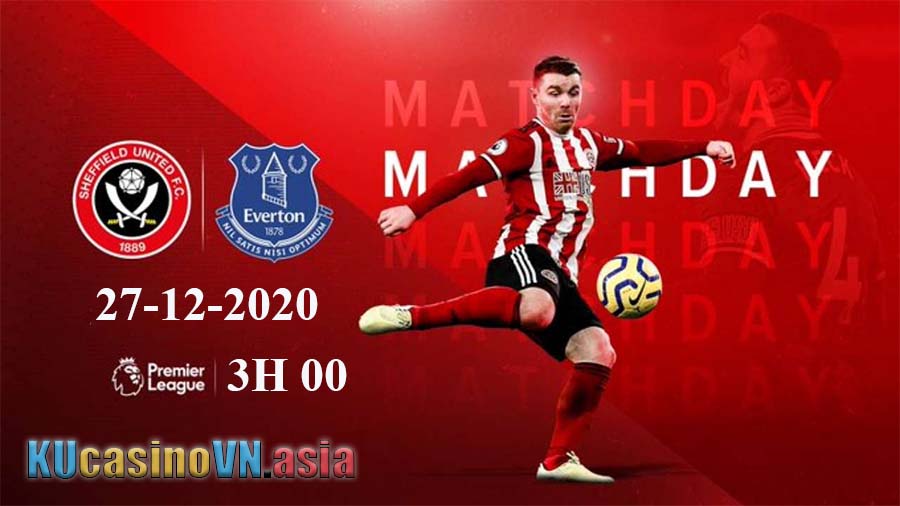 Soi kèo Sheffield United vs Everton 27/12/2020 3h00'