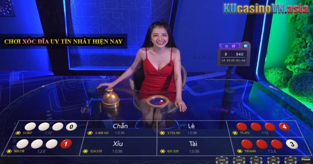 Chơi xóc đĩa uy tín