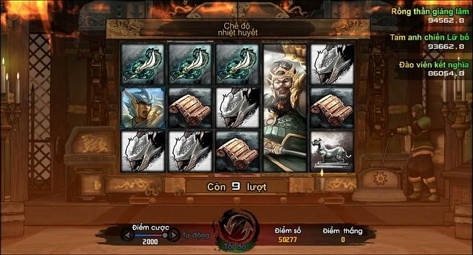 Cờ đam mỹ của Trương Phi trong game Tam Quốc Chí