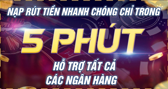 Gửi và rút tiền nhanh chóng tại Kucasino88