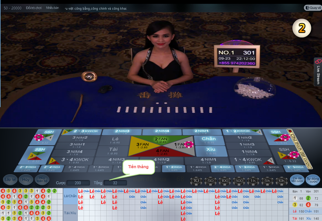 Trải nghiệm chơi Fanta