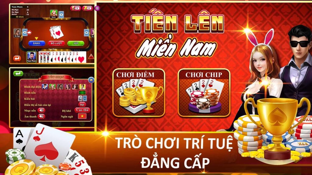 Chơi Tiến lên đếm lá đổi thưởng