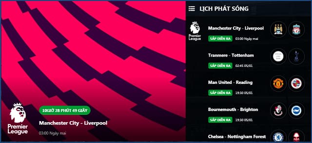 Xoa TV để xem bóng đá