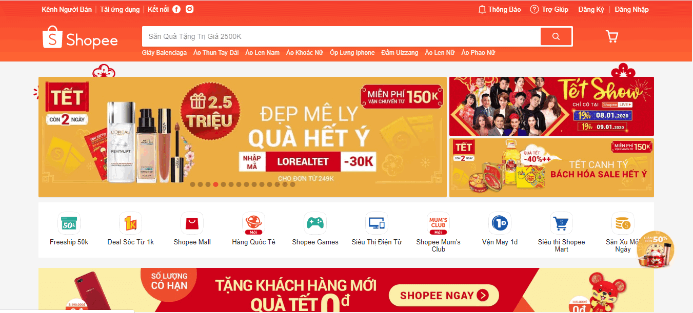 bán hàng online shopee