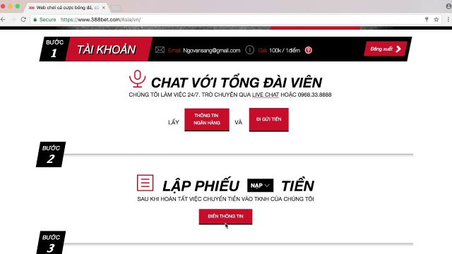 Người chơi được hỗ trợ nhiệt tình bởi đội ngũ nhân viên 388Bet Người chơi đã được nhận vào nhân viên 388bet hoặc trở thành ngôi sao