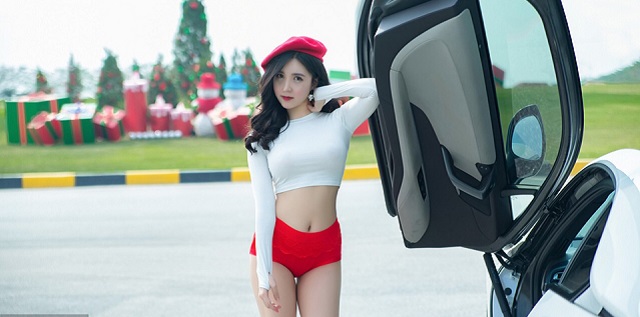 thanh bi lo anh - Thanh Bi trong bộ ảnh giáng sinh đầy dễ thương