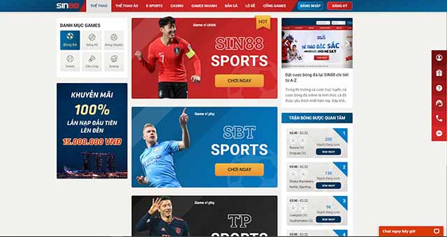 cá cược thể thao nhà chiếc Sin88