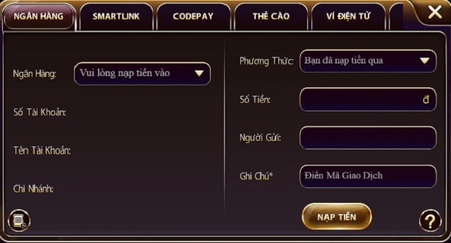nạp tiền nhất vip qua ngân hàng nạp tiền nhất vip qua ngân hàng
