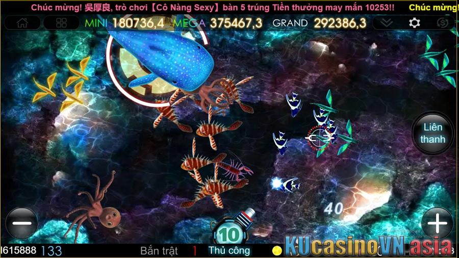 bắn cá online kiếm tiền tại nhà cái KU