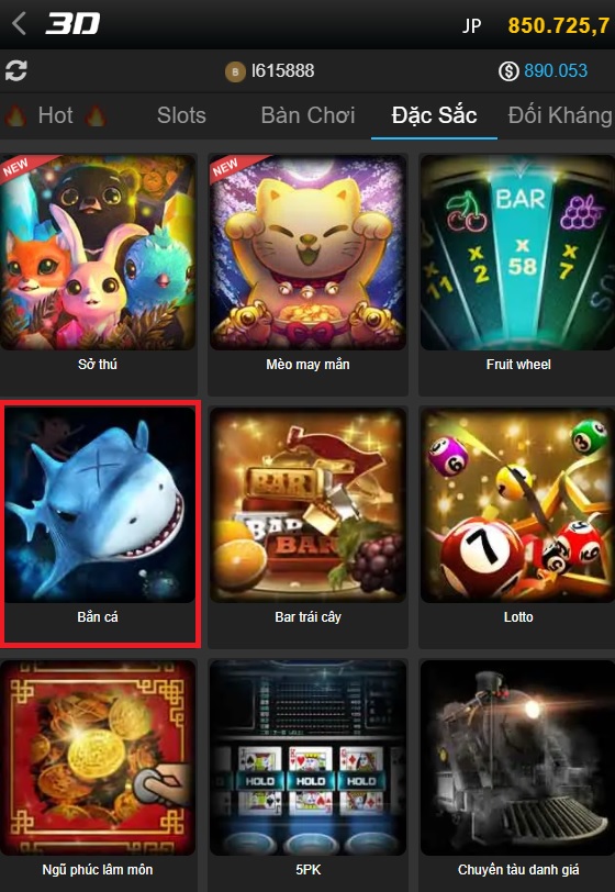 bắn cá ăn tiền tại nhà cái KU