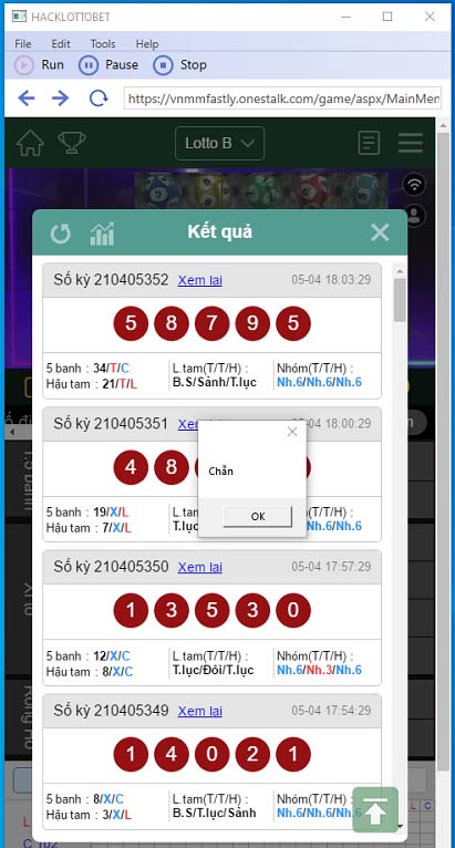 hack loto bet ku casino chi tiết