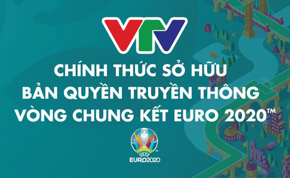 bản quyền trực tiếp các trận bóng Euro 2020