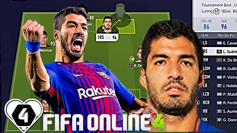 Luis Suarez - một trong những cầu thủ phá bẫy việt vị tốt nhất FO4
