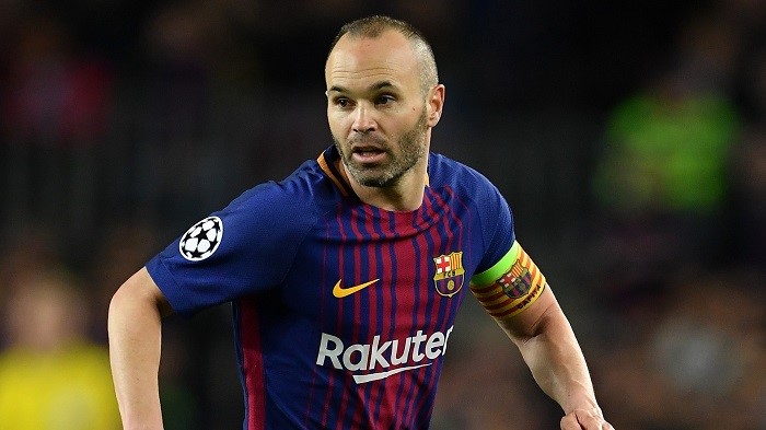Andres Iniesta đang chơi cho một câu lạc bộ Nhật Bản