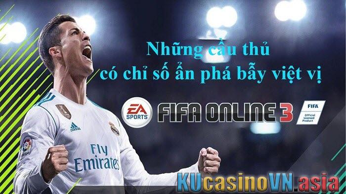 cầu thủ có chỉ số ẩn phá bẫy việt vị