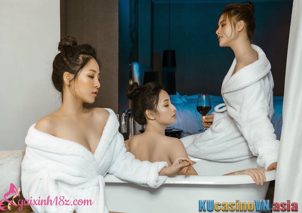 hotgirl trâm anh sexy bikini