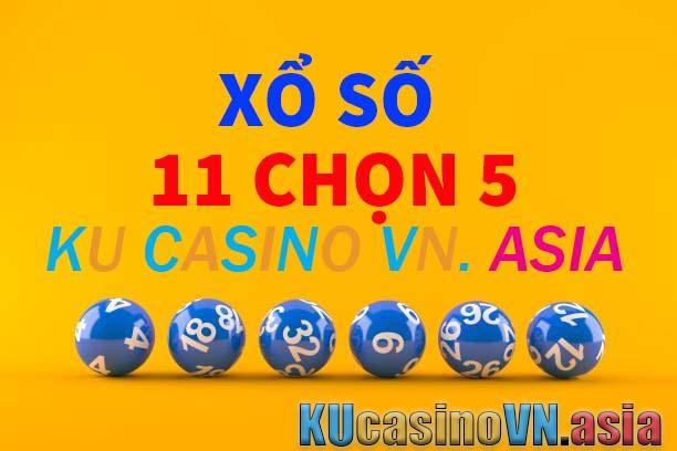 xổ số 11 chọn 5 tại kubet