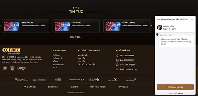 link Oxbet