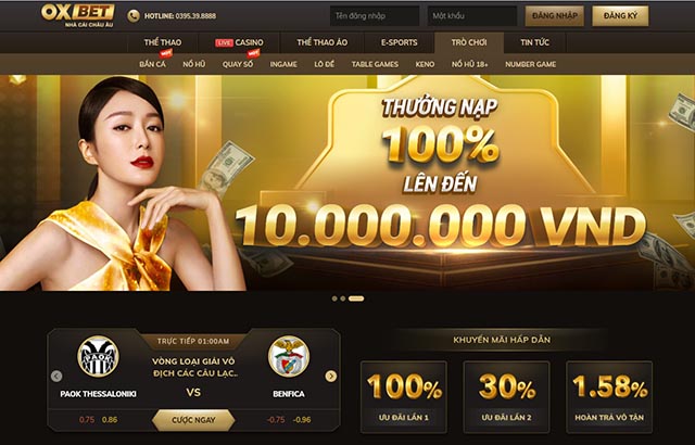 nhà <span class='marker'>dòng</span> oxbet trả thưởng