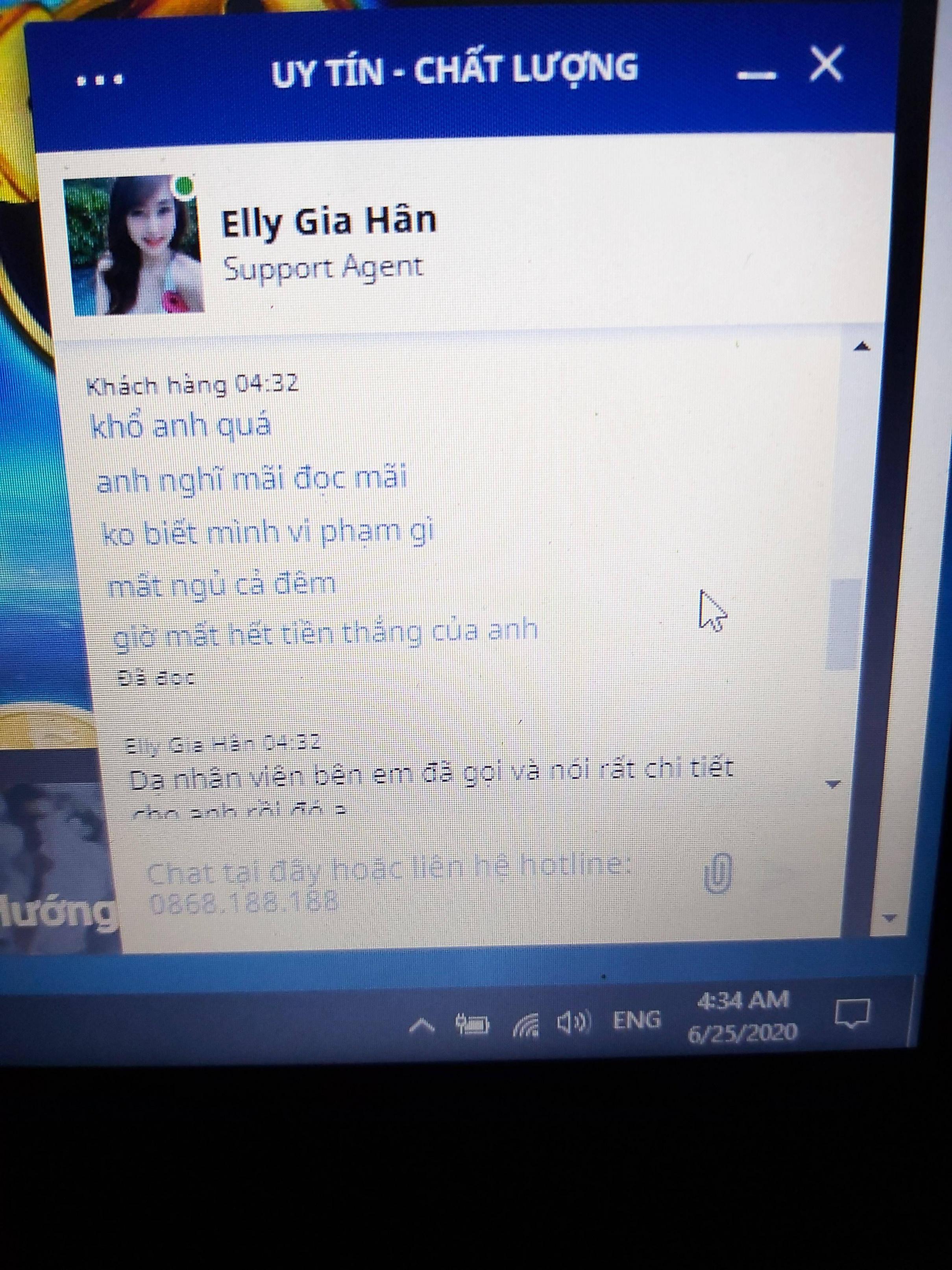 Trò chuyện với nhân viên ONE88 gian lận ảnh 2