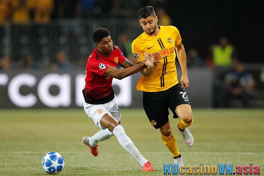 Tỷ lệ Kèo nhà cái Kubet trận Young Boys vs MU