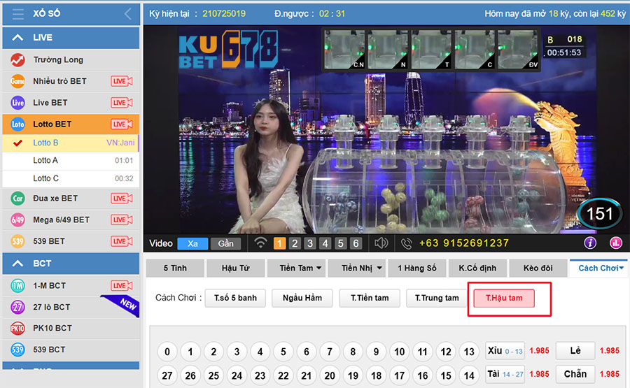ghi lô đề theo kiểu hậu tam