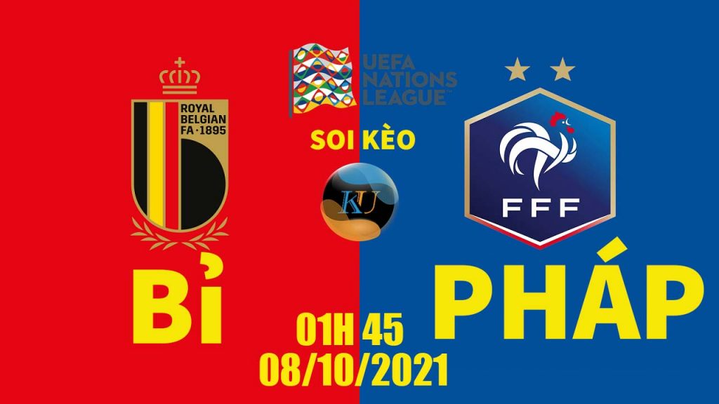 soi kèo Bỉ vs Pháp