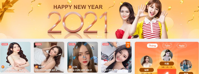 danh sách gái xinh cool in live tại kubet
