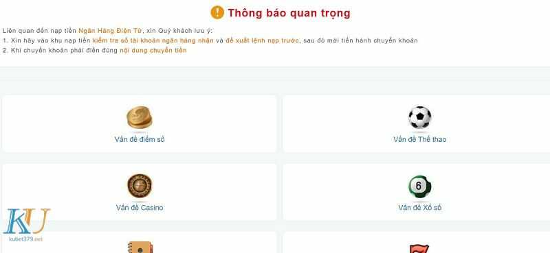 Kubet tỷ số bóng đá