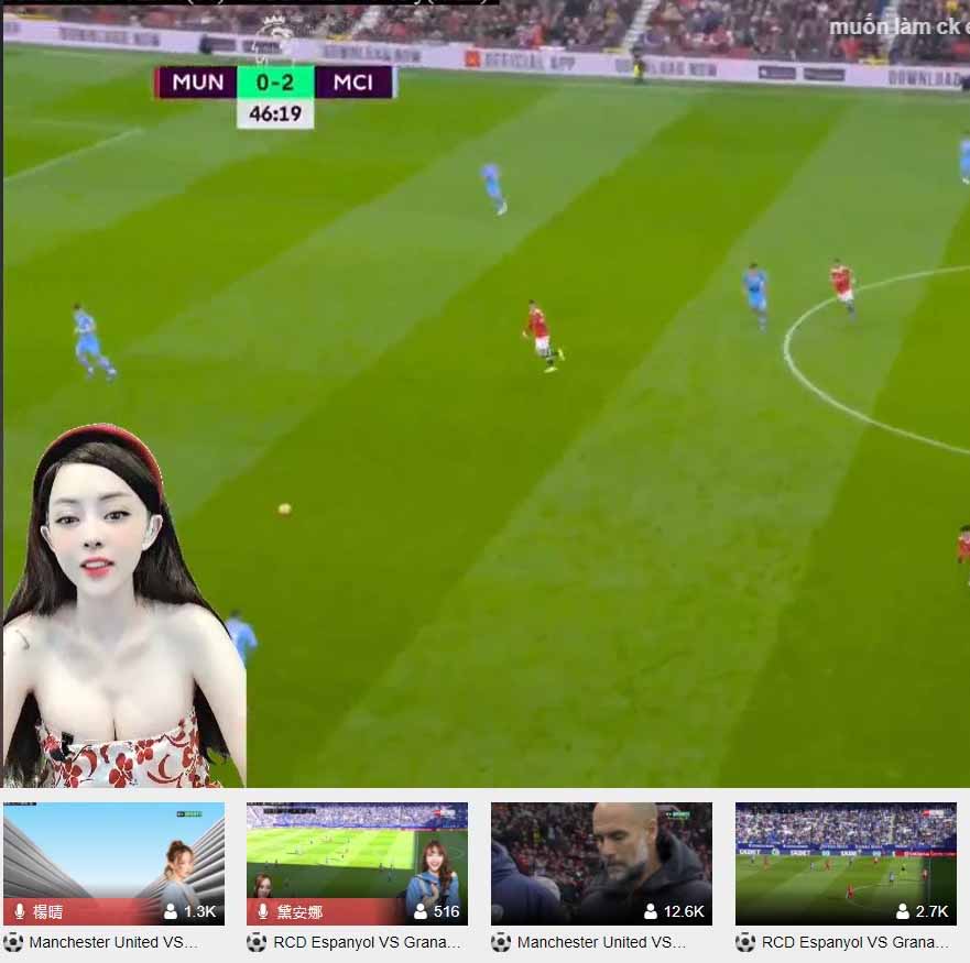 Mc trực tiếp bóng đá