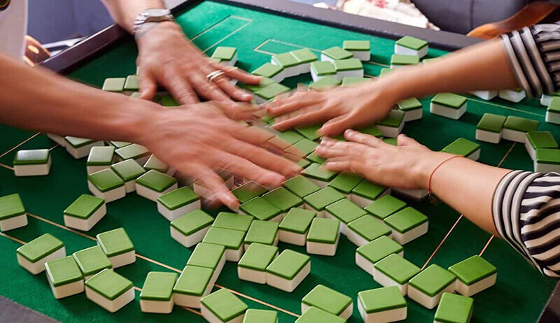 Mạt chược là trò chơi <span class='marker'>mang</span> <span class='marker'>xuất phát</span> từ Trung Hoa