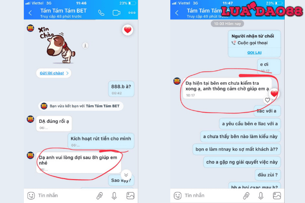 Rút tiền lừa đảo 888bet