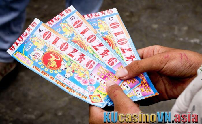 đổi vé số trúng độc đắc