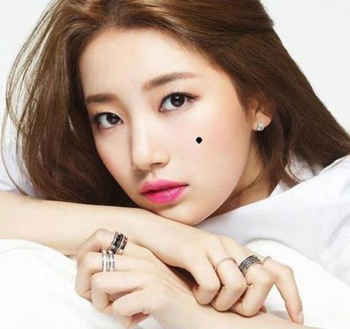 Ý nghĩa của nốt ruồi trên má phải