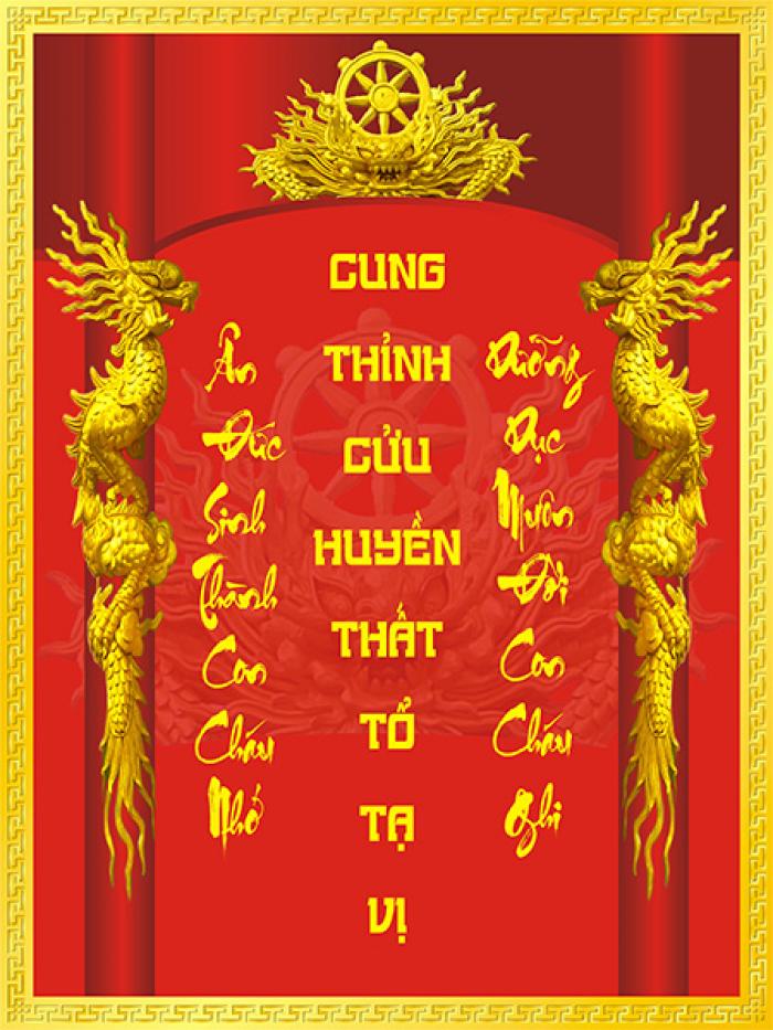 Cửu Huyền Thất Tổ là gì?Cách lập bàn thờ Cửu Huyền Thất Tổ