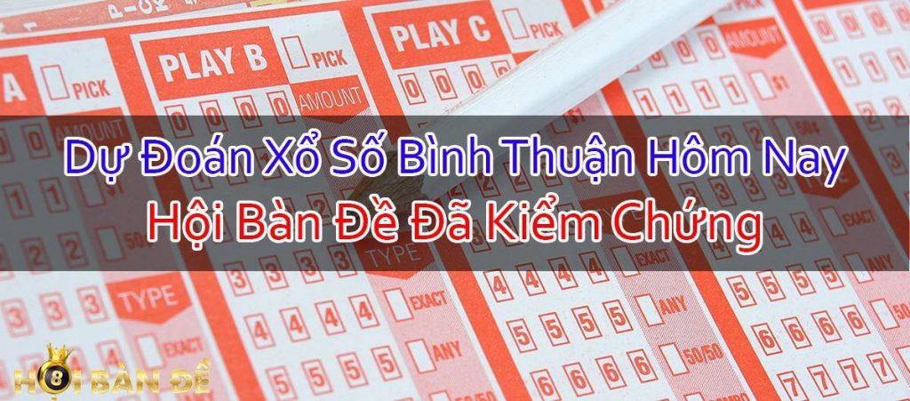 Dự Đoán soi cầu Xổ Số Bình Thuận