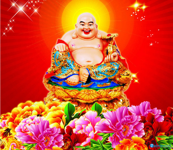 Cách đặt tượng phật di lặc trên bàn thờ thần tài giúp phát tài phát lộc 77537403