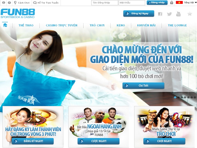 Khuyến mãi tại Fun88 